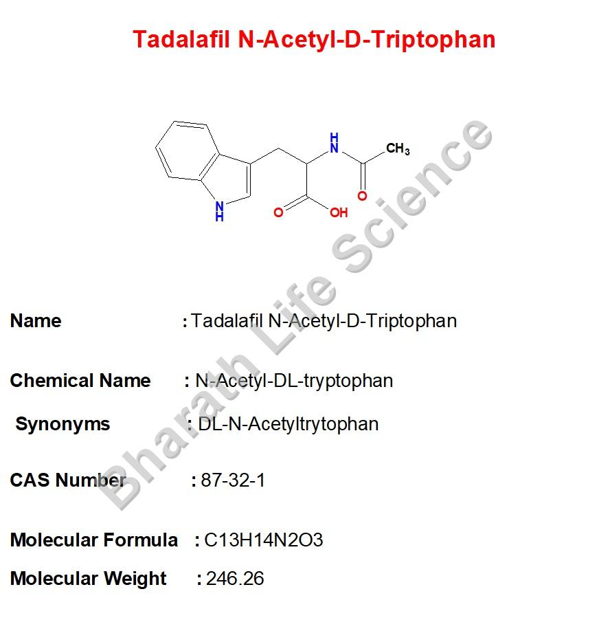 Tadalafil N-Acetyl-D-Triptophan